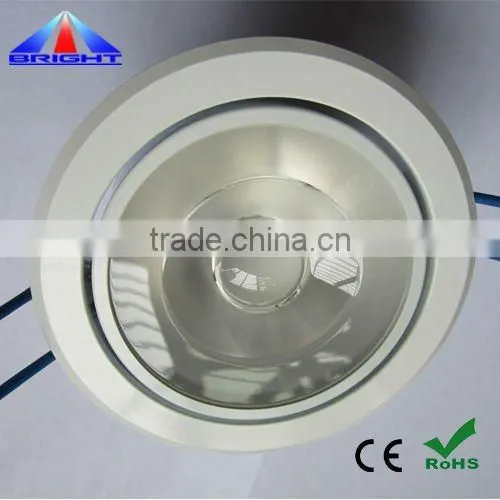 LED COB Ceiling Light black shell color 7W dimmable