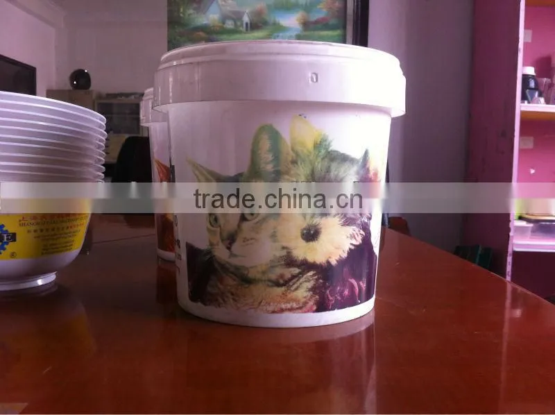 DAKE-150T automatic plastic bucket printing machine,PLC