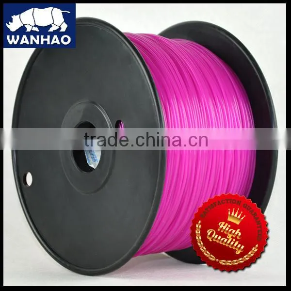 bright colors PLA materials 1.75mm filament for extruder 3d printer