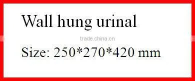 Bathroom sanitary ware ceramic cheap economical wall mounted toilet male urinals urine for sale X-023