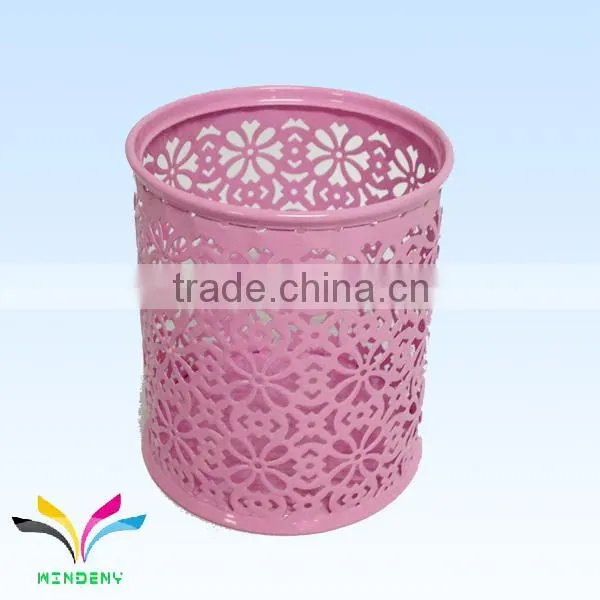Large metal storage decorative paper bins factory small waste bin