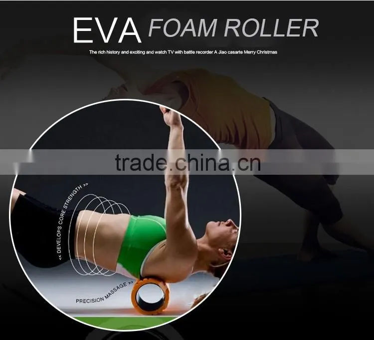 60x14cm Best foam roll stretches/ Massage Roller / EVA Point fitness gear foam roller yoga