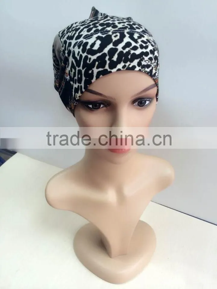 C073 new style print tube underscarf,muslim hats