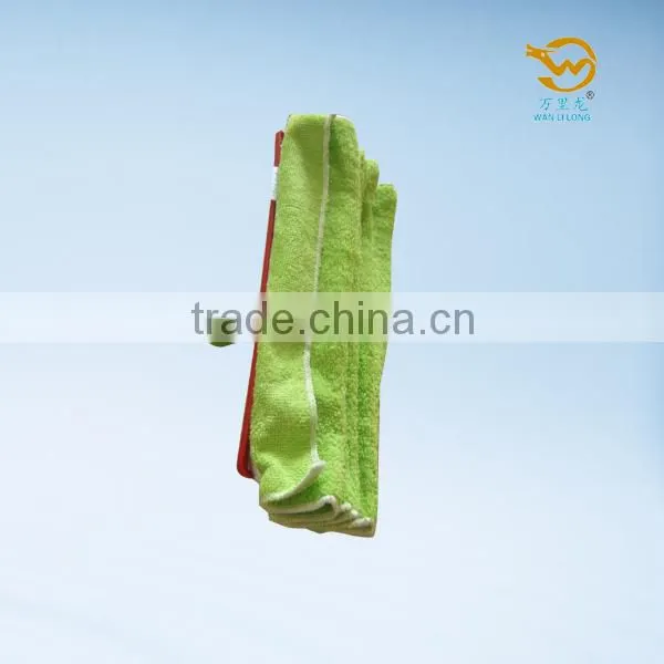 SV300 velcro backing microfiber walkable mop