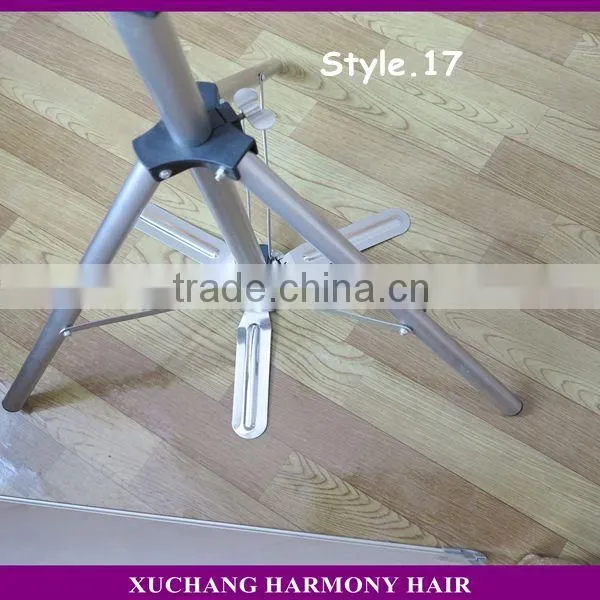 STOCK tripod stand for hairdressing head model--Style.17
