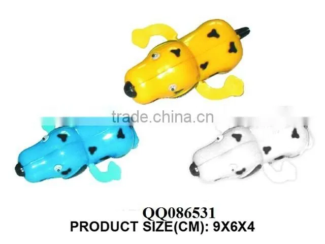 Pully wonderfull wind up animail toys cute plastic wind up toy animail kids animail toys
