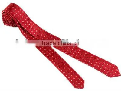 custom polyester skinny tie cravat