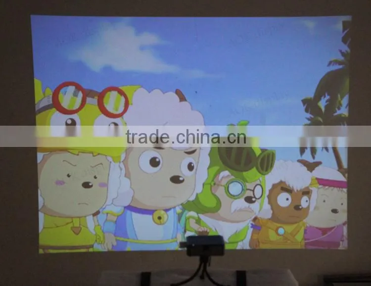 Mini Portable LED Home Theater Projector Beamer with HDMI/AV/VGA/USB DLP Projector For Video Games Movie Led Projectors
