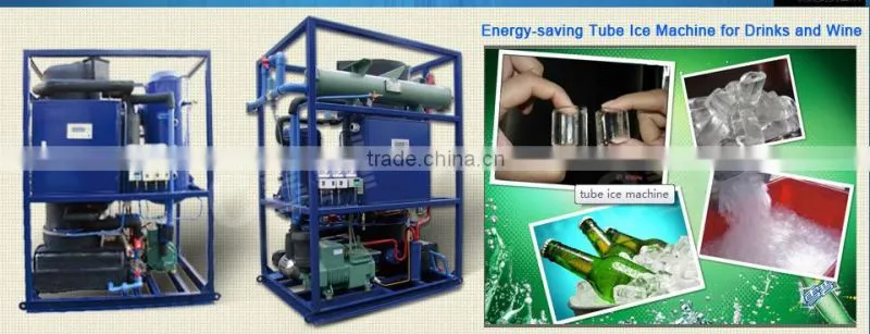 PLC Siemens Tube Ice Maker Machine maker Top one