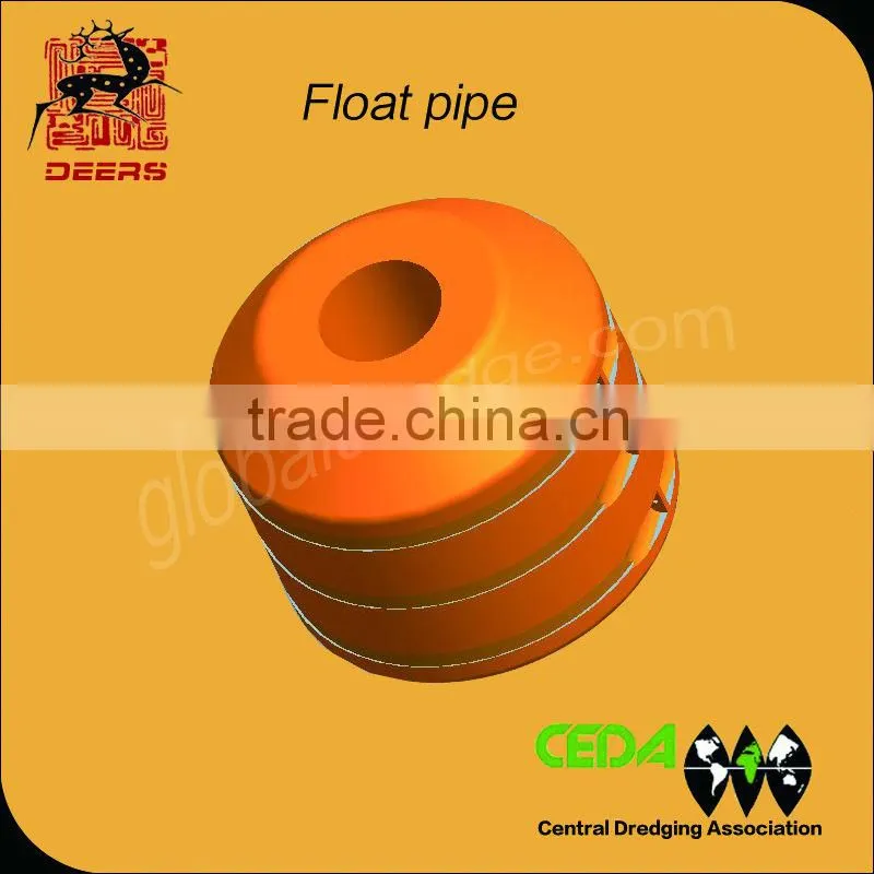 Long Life Span PE Buoy Pipe Float for dredging