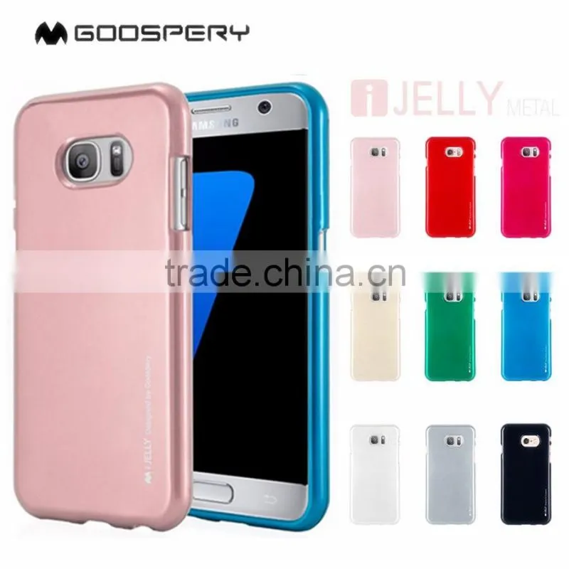 For iPhone 7/7 Plus case , For iPhone 7/7 Plus cover , i-Jelly Case Mercury Goospery