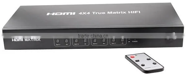 HDMI 4X4 True Matrix High definition Video (1080P)