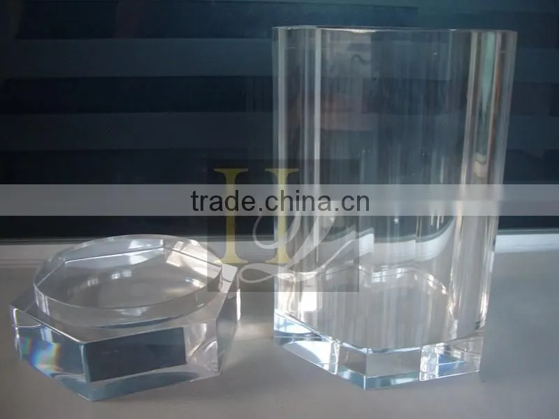 Plexiglass, Acrylic material acrylic containers, cude acrylic boxed with lid