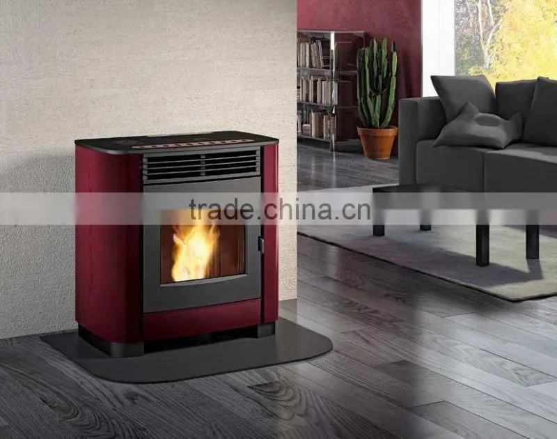 green power auto-feeding and auto-ignite wood pellet stove 9KW NB-PF