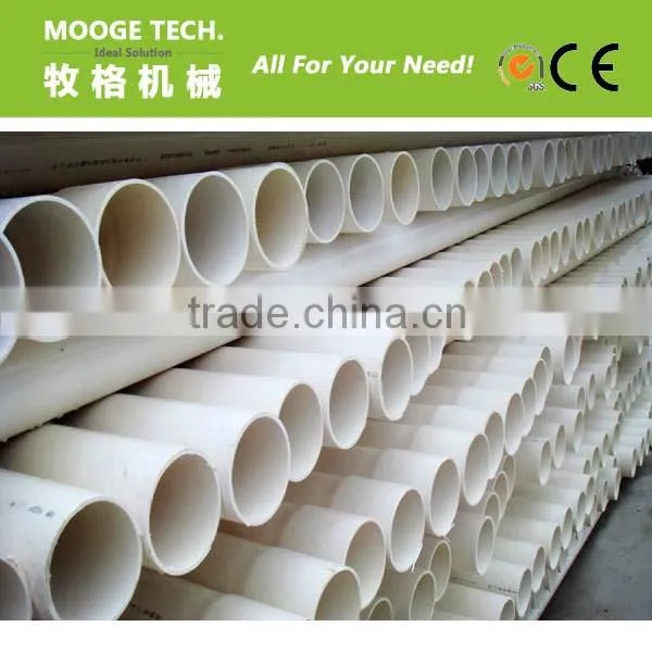 PVC pipe machine manufacturer/plastic pipe extrusion line