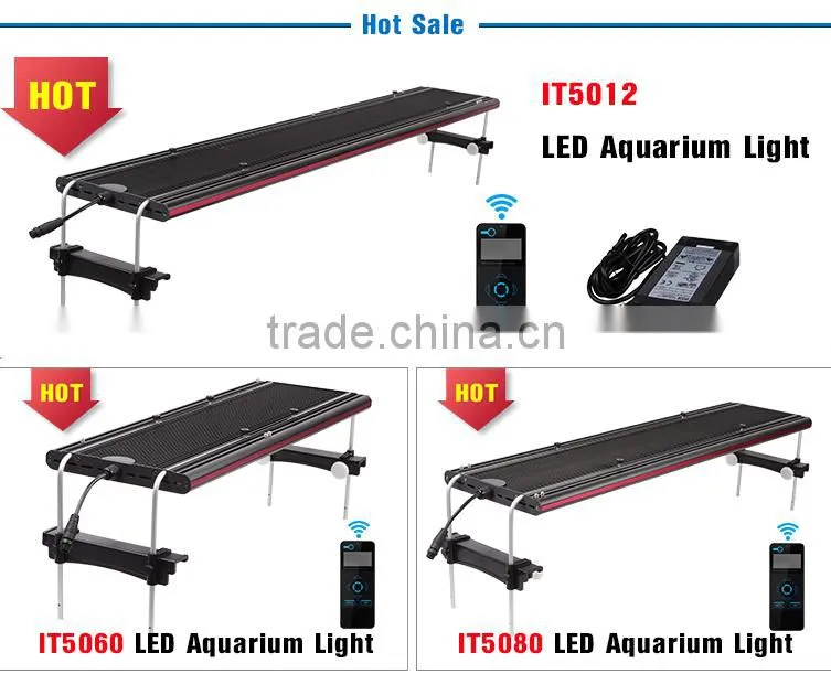 New Wireless Remote Controller Dimmable Full Spectrum Led Aquarium Light For Coral Reef