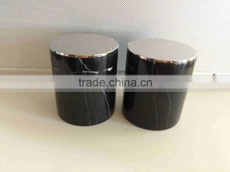 Factory direct wholesales Italy carrara white marble candle jars