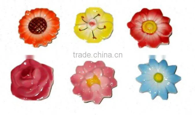 handpainted ceramic magnet