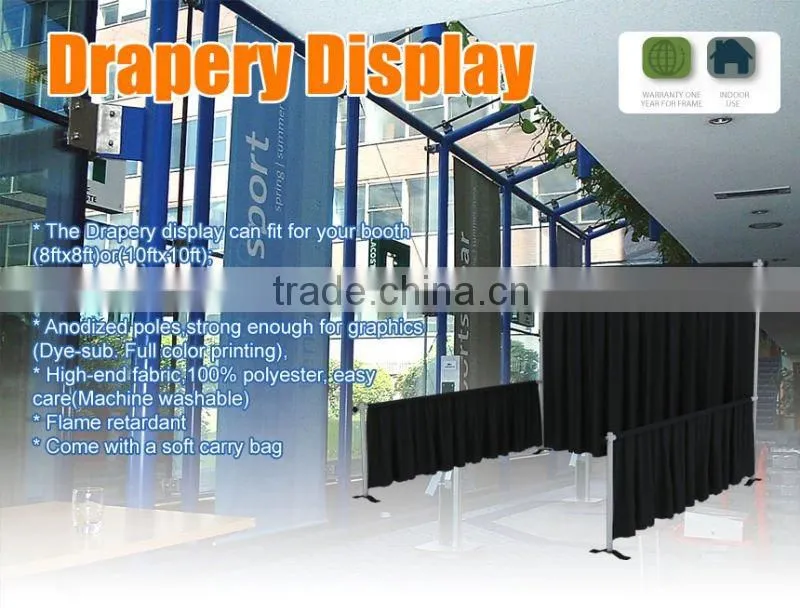 Drapery display DFBLK-10