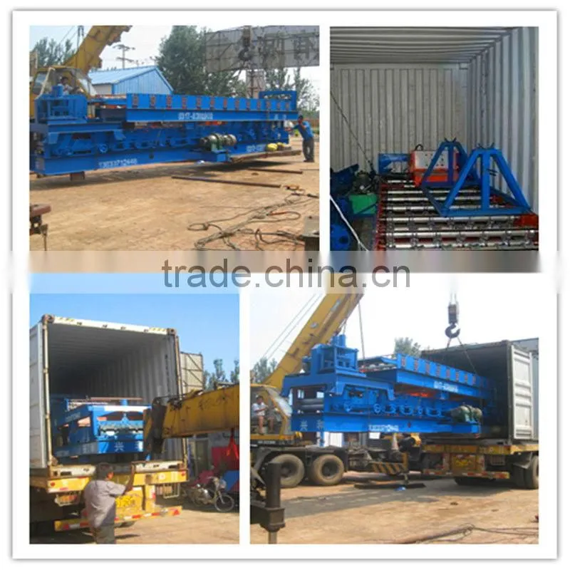 Metal Roofing Sheet Trapezoid Profile 910 Roll Forming Making Machine for Sale
