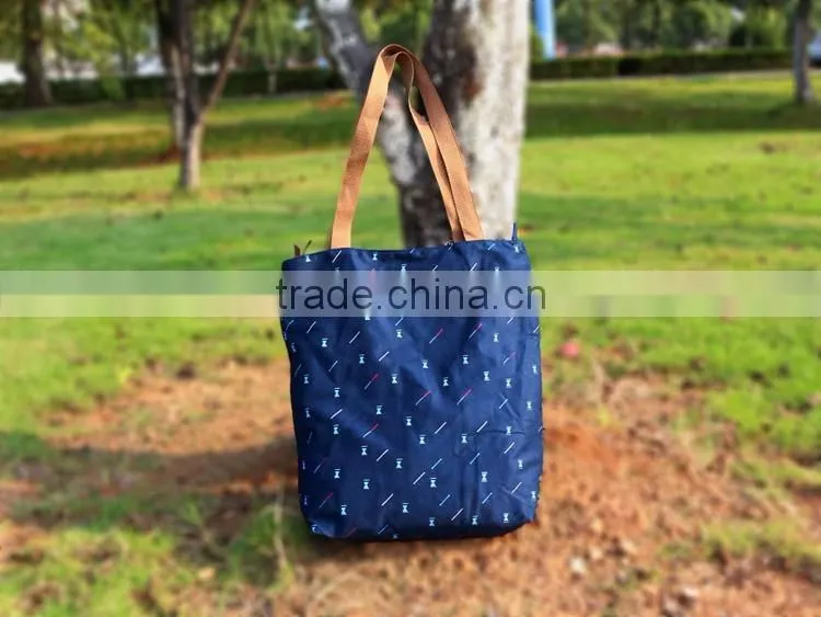2016 hot selling beach tote bag cotton canvas beach bag