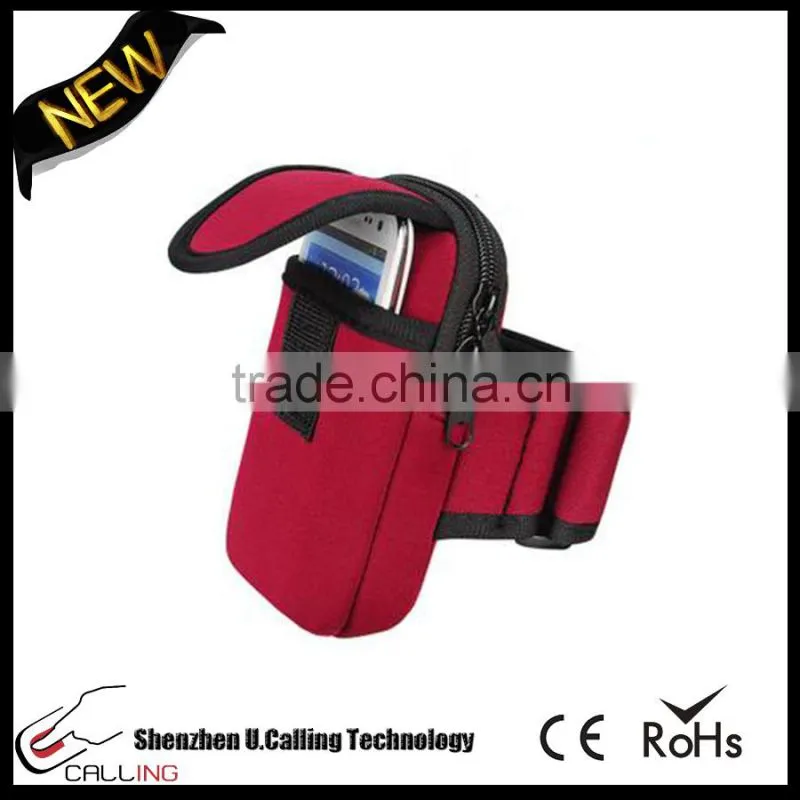 Neoprene Waterproof Sport Armband Phone Bag