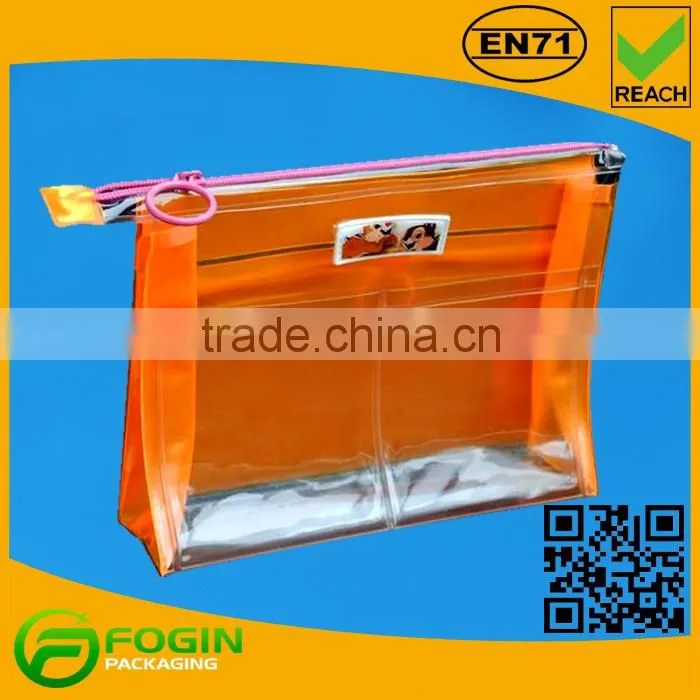 Popular Cheap Plastic Different Colors Pencil Case With Zipper