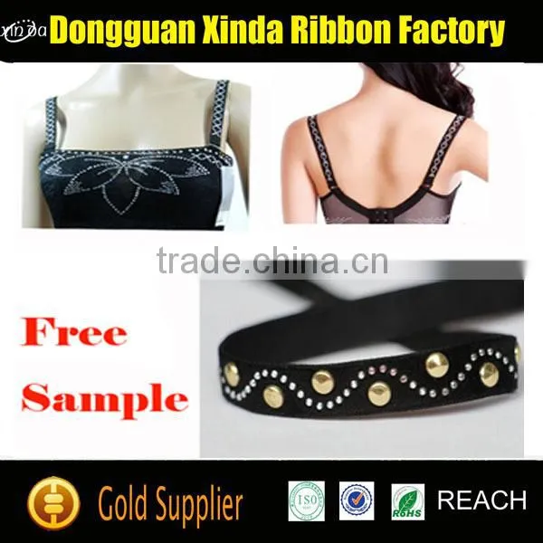 Factory Supply Wholesale Custom Design Bra Elastic Tape