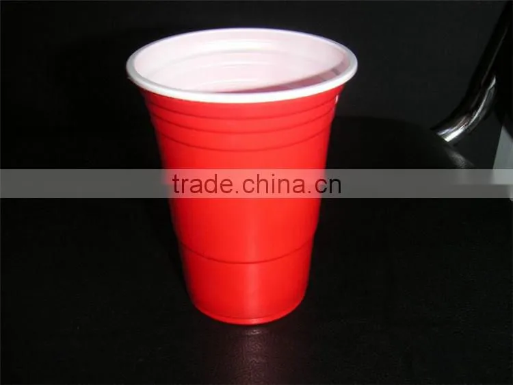 Best for restaurant usage factory direct supply good looking red plastic cup,cheap and good quality