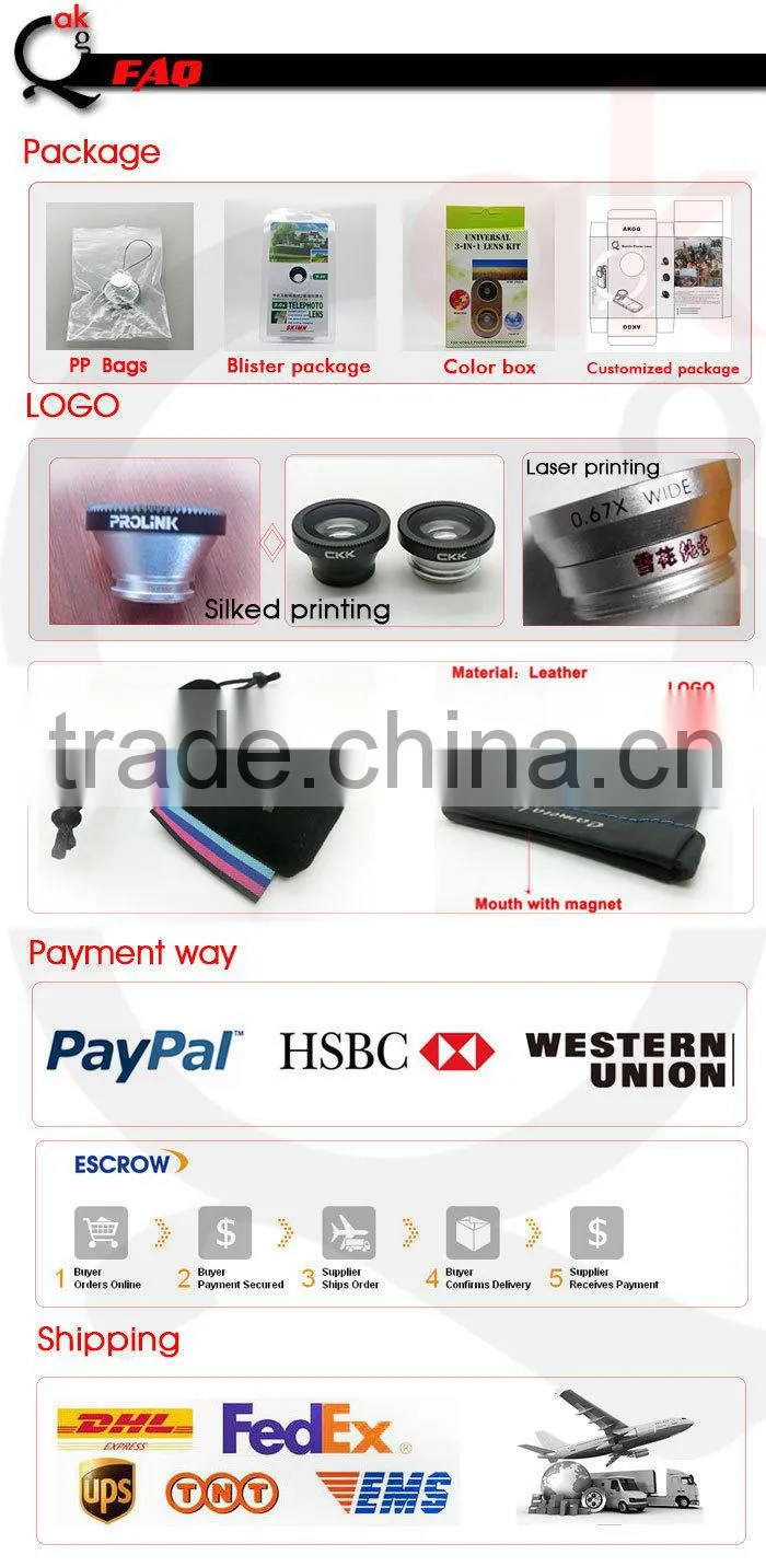 Mobile Phone Clip 200x Microscope Lens for iPhone 6 6 Plus