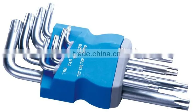 9pcs inner hex wrench set,plum blossom wrench
