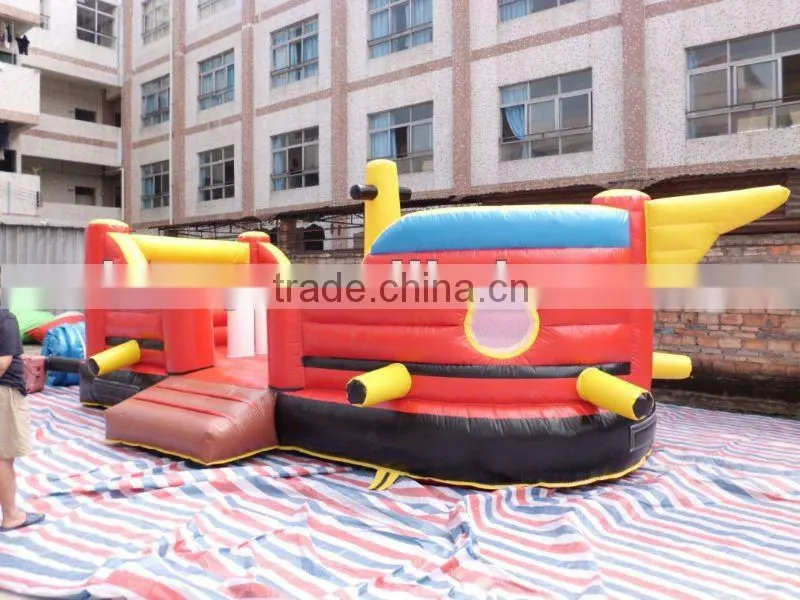 Barry inflatable pirate boat bouncy,amusement rides pirate ship for sale