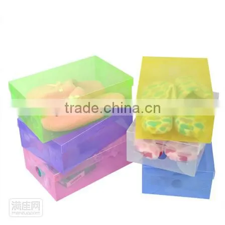 clear plastic drawer shoe box