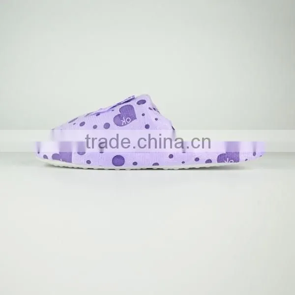 Colorful winter women home floor slipper, indoor slipper ladies shoes