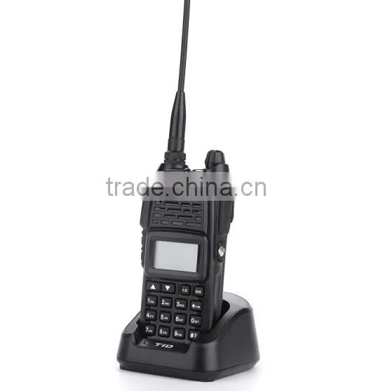 hot sale professional security guard equipment Black ham radio transceiver