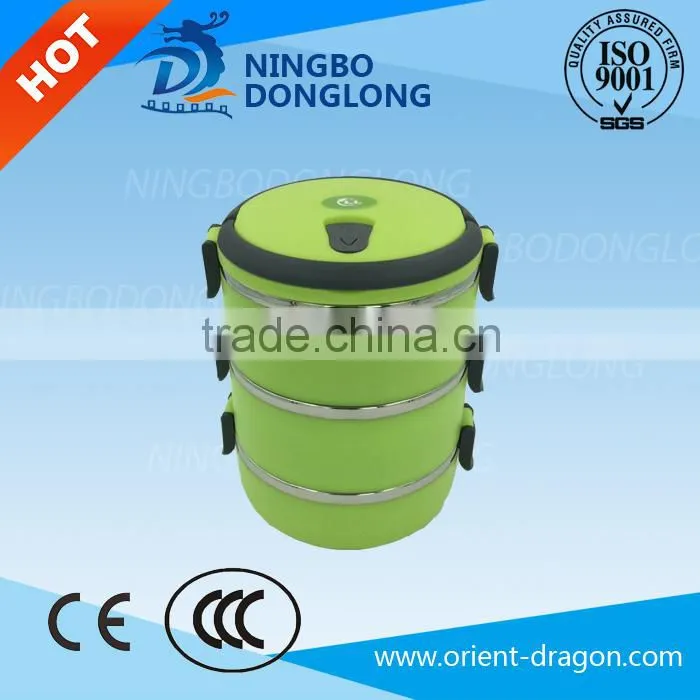DL hot sale lunch box / tiffin box 4 layer