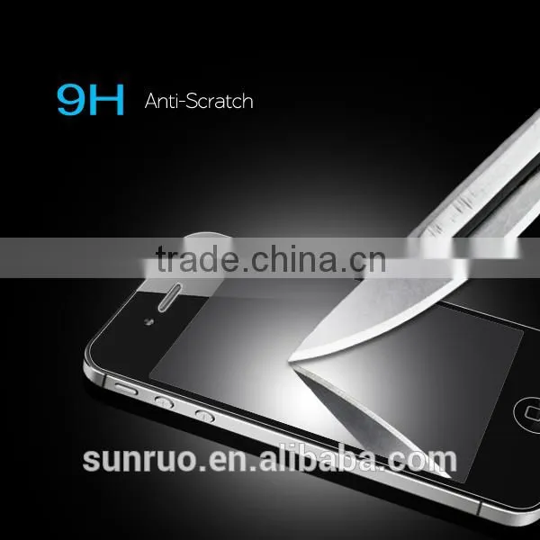 Ultra-thin 0.3mm Round Edge 9H Scratch Resistant Tempered Glass Screen Protector for HTC M9
