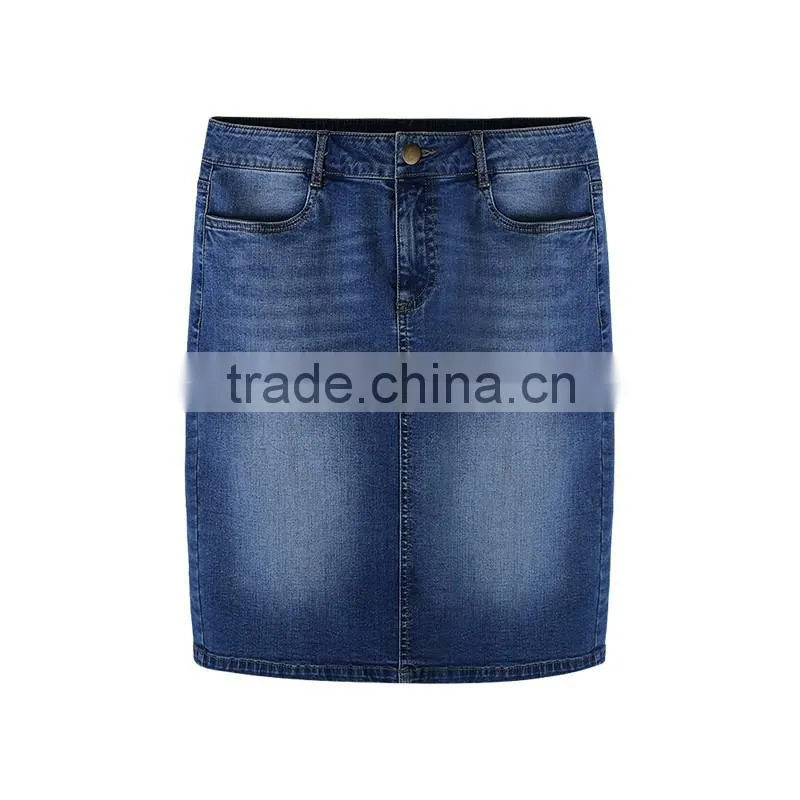 Fashion trendy Best jean skirt latest fashion wholesale jean skirts
