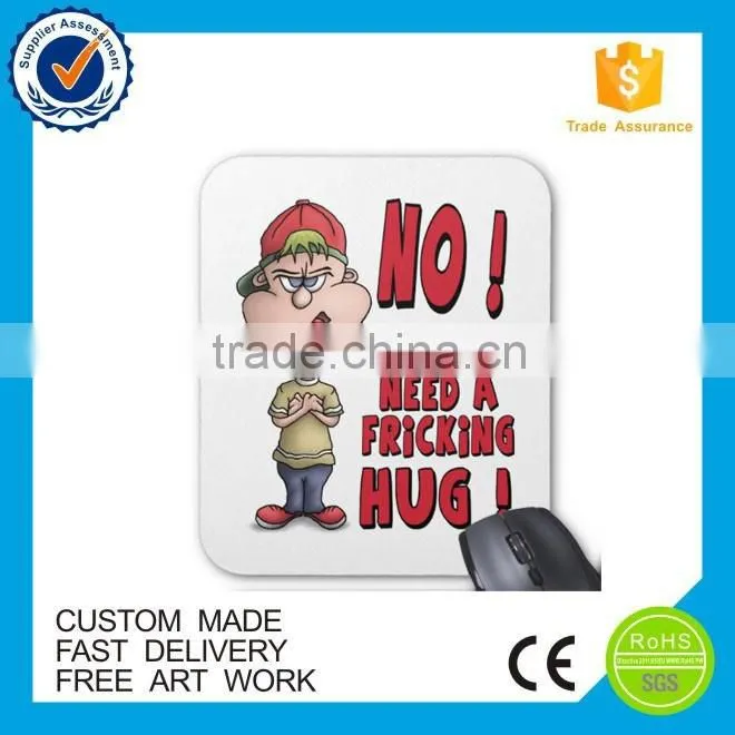China hot sale eco-friendly rubber gaming printing mouse pads custom