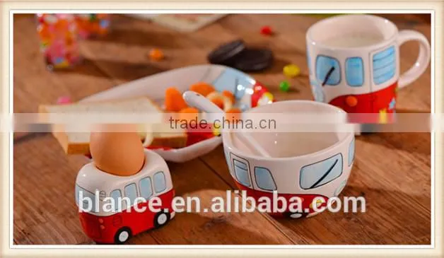 ceramic London bus dinner set for UK 2015new arrival