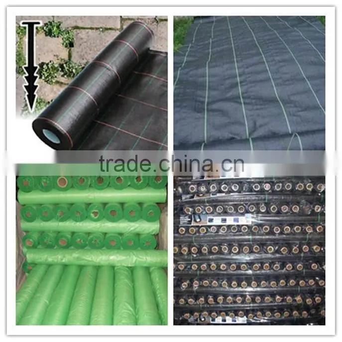 silt fence pp woven geotextile weed control mat
