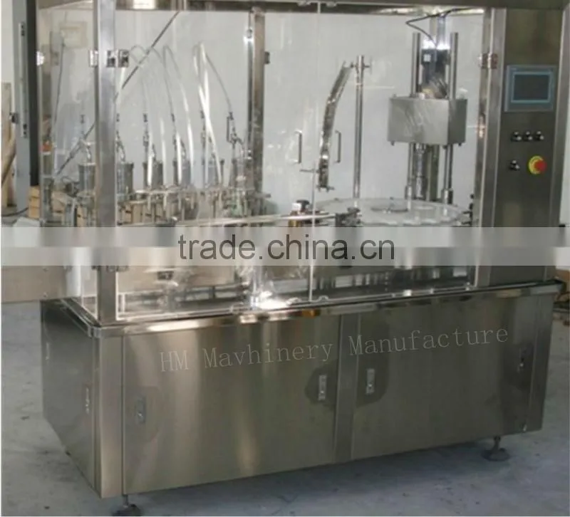 Automatic yoghourt filling machine