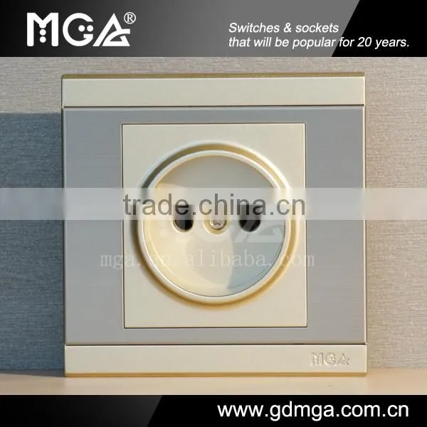 Metal 16A European standard socket