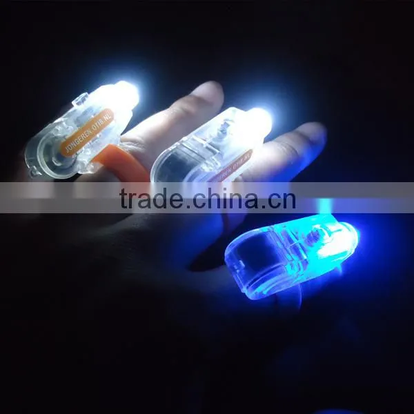 Yellow colour light up finger ring light