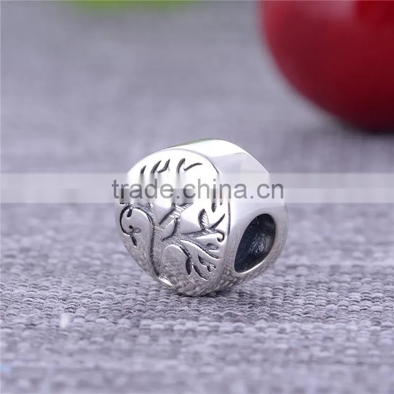 Tree Of Lilfe Bead Jewelry Design 925 Silver Charm Beads Bracelet