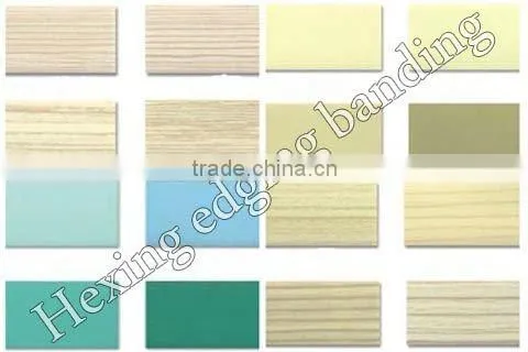 Decorative PVC edge banding