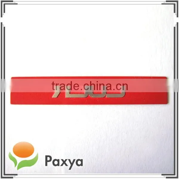 Customized aluminum logo plate for security monitor