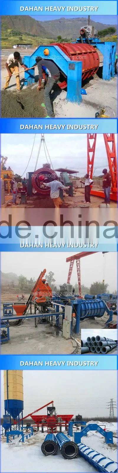 Concrete City ditch drainage pipes Making Machine