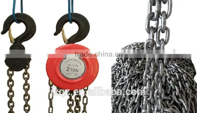 Round Size Manual Chain Pulley Block Chain Pulley Block