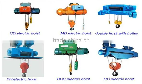 loher (germany) electric motor with motor 3 phase hoist crane